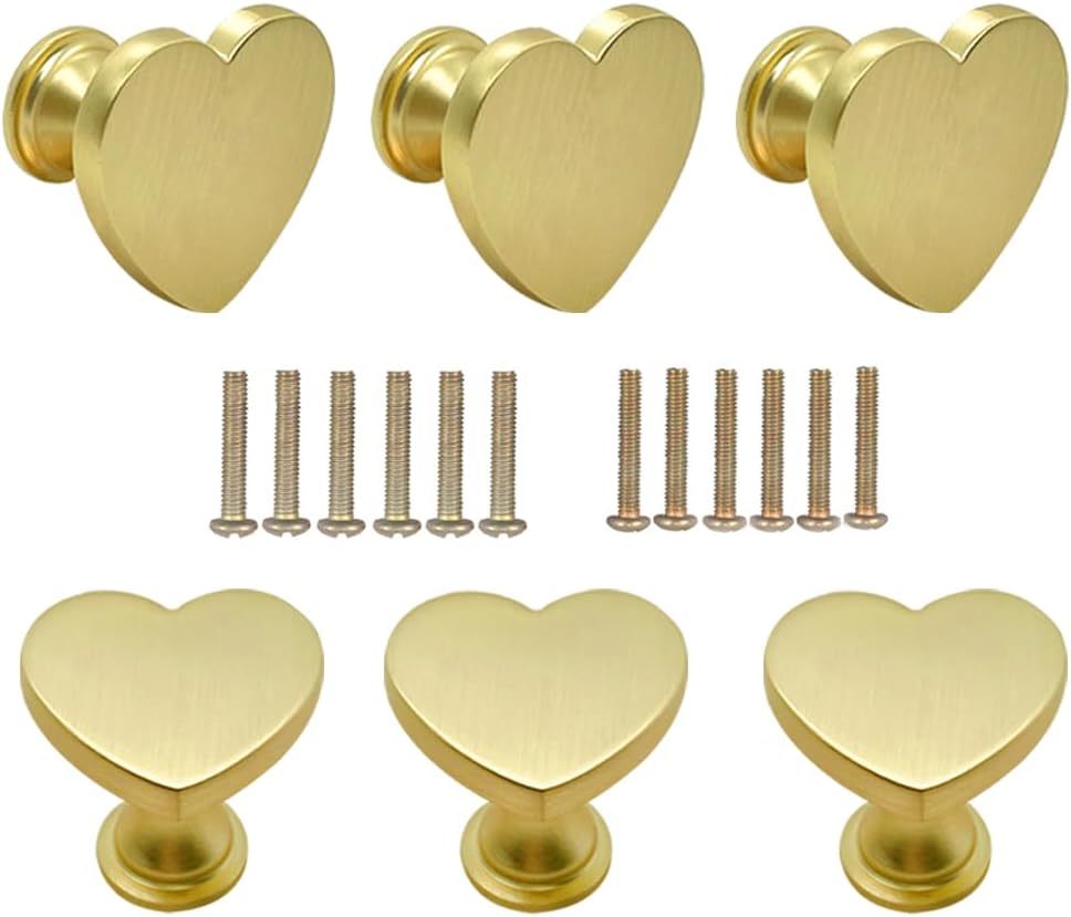 Knob Handles, Door Knobs, Pull Handles, Drawer Handles -Pack of 6 pcs Knob Handles, Door Knobs, Pull Handles, Drawer Handles -Pack of 6 pcs